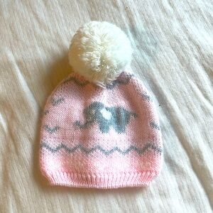 Baby girl beanie